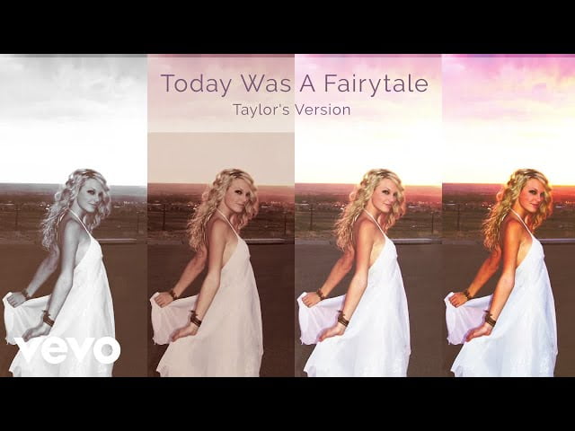 TODAY WAS A FAIRYTALE LYRICS BY TAYLOR SWIFT